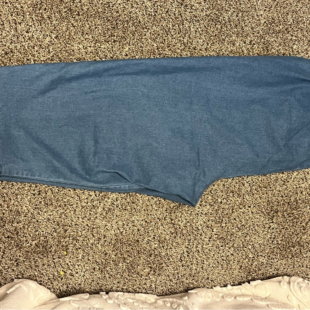 Blue Denim Capri